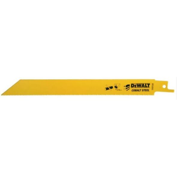 Dewalt Brzeszczoty do metalu ze stali kobaltowej 203mm podziałka zębów 1.8mm - DT2323 3094252 5035048034101