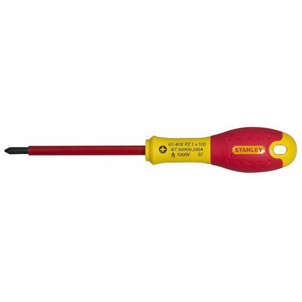 Stanley Wkrętak FATMAX 1000V PZ0 75mm z zawieszką 0-65-417 3094415 3253560654177