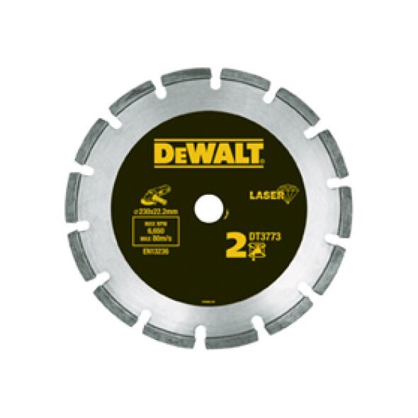 Dewalt Tarcza diamentowa 230x22.2mm do betonu DT3773 3094787 5035048058602