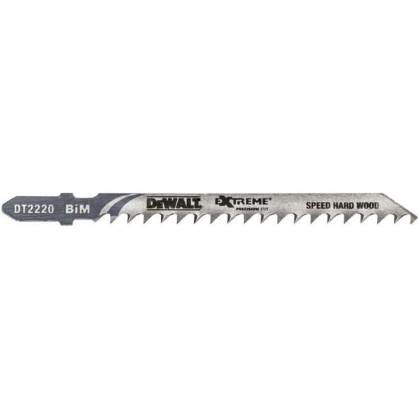 Dewalt DEWALT Brzeszczoty XPC do wyrzynarek (uchwyt T 100X75/60 podz. 4,0| opak.3szt czyste, szybkie cięcie) - DT2220-QZ 3096487 5035048075128