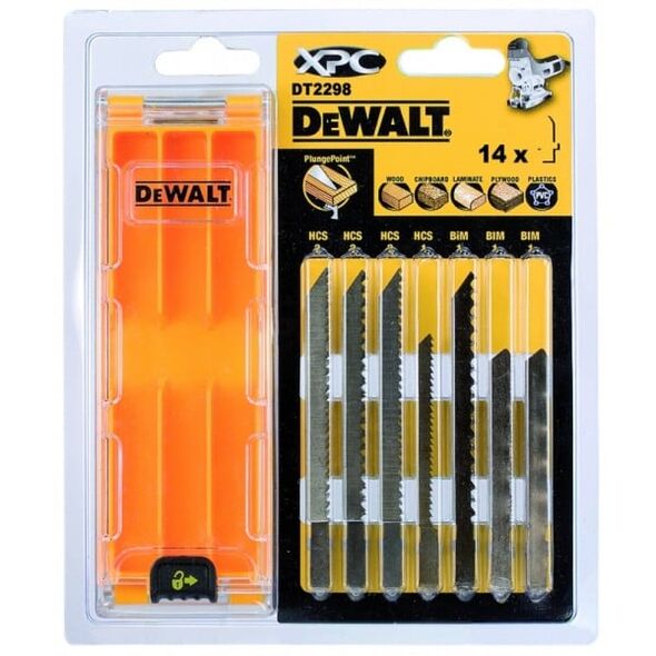Dewalt DEWALT Brzeszczoty XPC 14szt. - DT2298 3096495 5035048075159