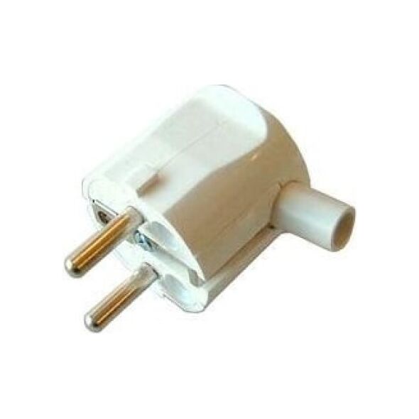 Schneider Wtyczka z uziemieniem 16A W-50K biała - W50K01 3109980 5904093013495