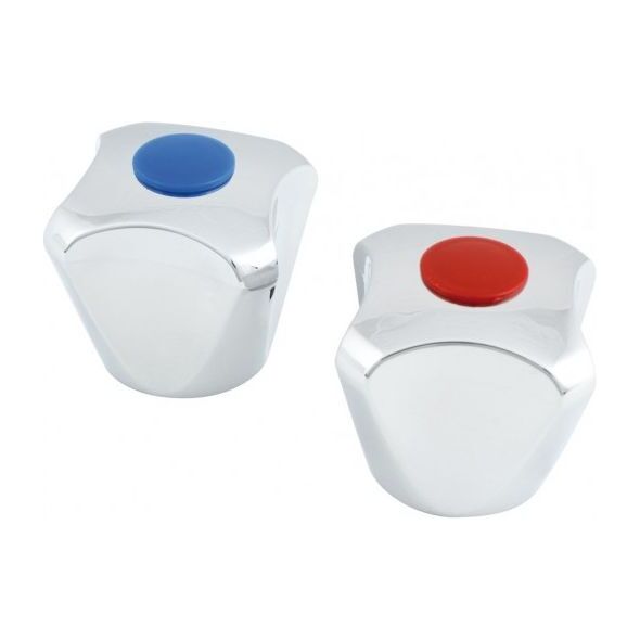 Hydroland Pokrętło 4-kątne chrom (PT-4CH) 3117807 5900308735176