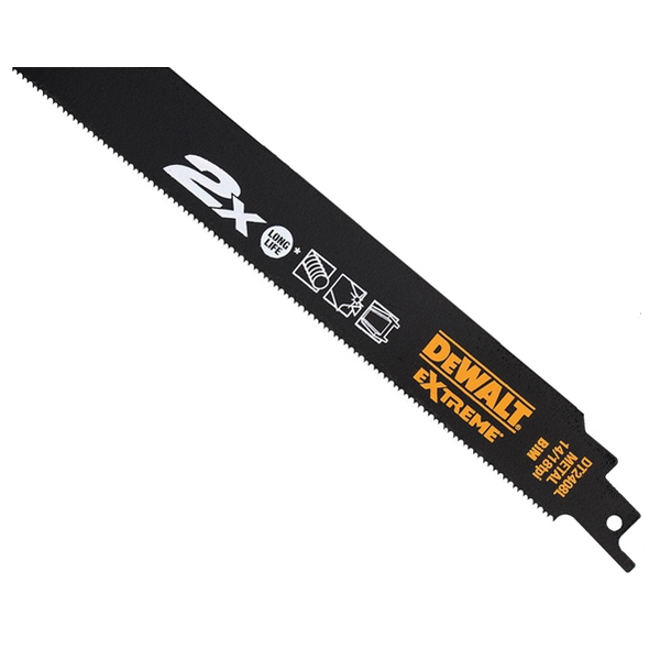 Dewalt Brzeszczot do cięcia metalu EXTREME 203mm 5szt. 3135789 5035048088586