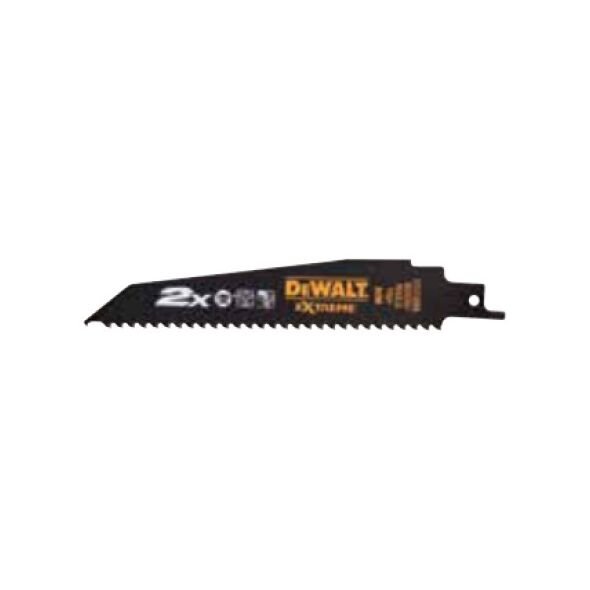 Dewalt Brzeszczot do drewna z gwoździami do pilarek szablastych 152mm 5szt. - DT2300L-QZ 3135791 5035048088661