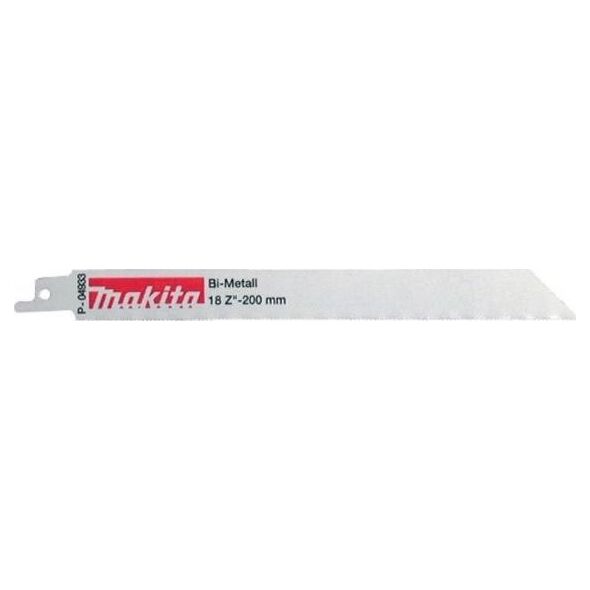 Makita brzeszczoty do piły szablowej BiM, 200mm TPI18, opakowanie 5 sztuk (MA-P-04933) 3142380 88381914086