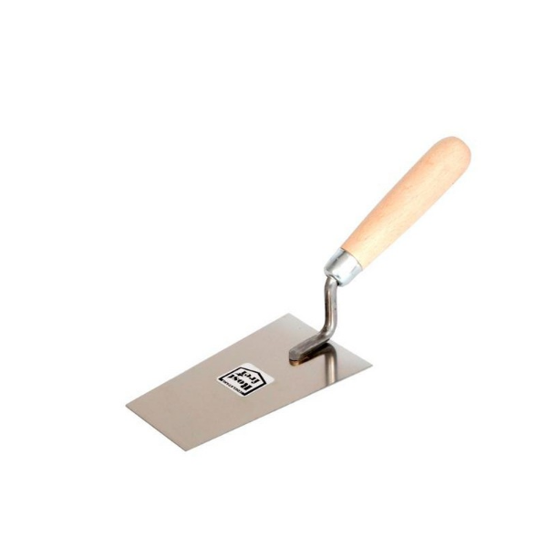 AWTools Kielnia trapezowa nierdzewna 140mm uchwyt drewniany AW30251 3172853 5902198742661