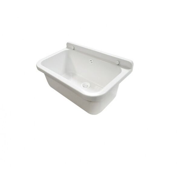 Zlewozmywak Hydroland Komora gospodarcza 55 x 34 x 21cm biały (ZLEW.55) 3178811 5900308746929