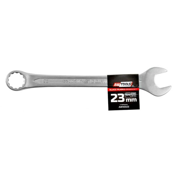 AWTools Klucz płasko-oczkowy 23mm (AW40023) 3172784 5902198743170