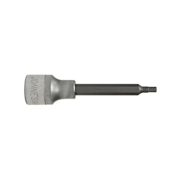 Jonnesway Nasadka trzpieniowa imbusowa hex 1/2" H10 x 100mm długa (S09H4310) 3173618 4719152193442