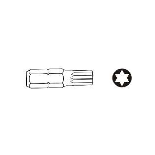 Jonnesway Końcówka TORX T20x75mm 6-kąt 10mm D175T20 3173499 4719152175202
