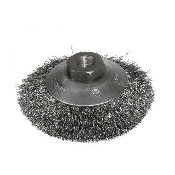 Szczotpol Szczotka tarczowa stożkowa drut falisty 115mm gwint M14 3184421 1000000072204