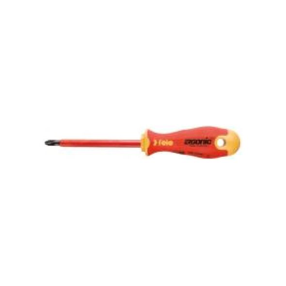 Felo Wkrętak krzyżowy izolowany Ergonic PZ1 x 80mm (FL41510290) 3184797 4007157531599