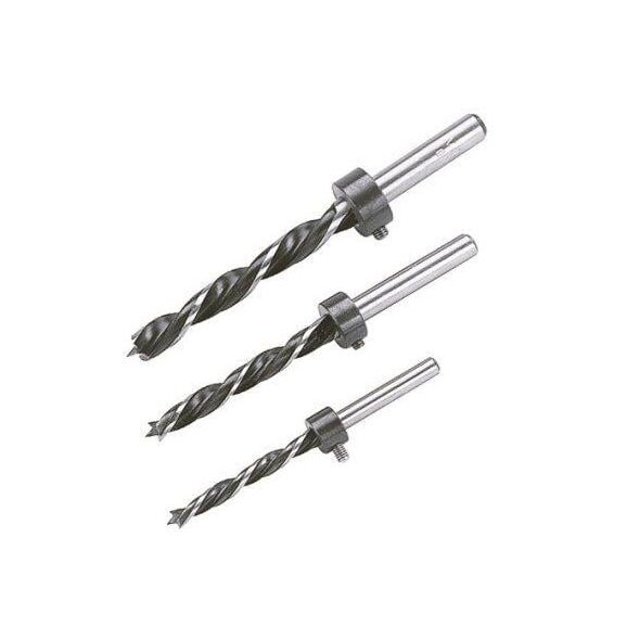 Wiertło Wolfcraft do drewna kręte walcowe 6 10 8mm zestaw (WF2730000) 3183861 4006885273009