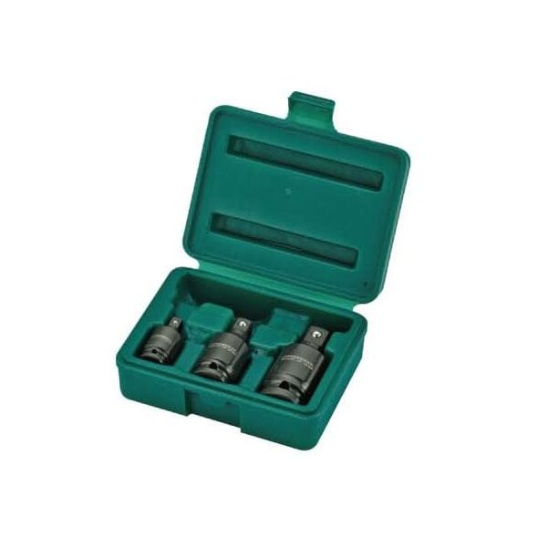 Jonnesway Zestaw przegubów udarowych kulistych 1/4" 3/8" 1/2" 3szt. (S03A4UT3S) 3180245 4719152110814