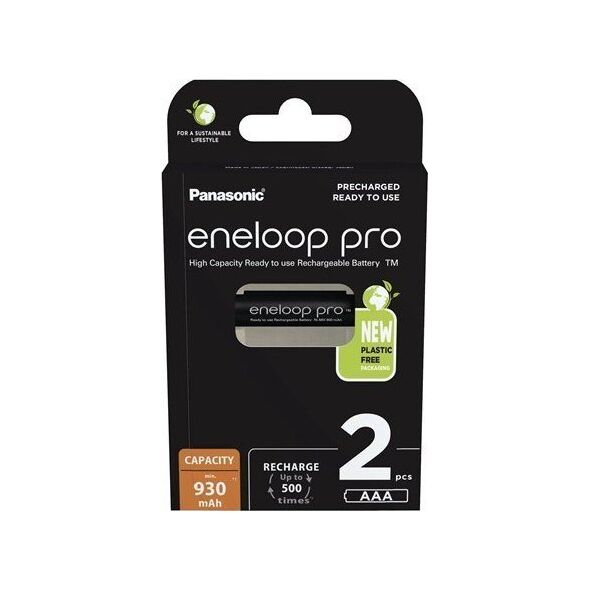 Panasonic Akumulator Eneloop AAA / R03 930mAh 2 szt.