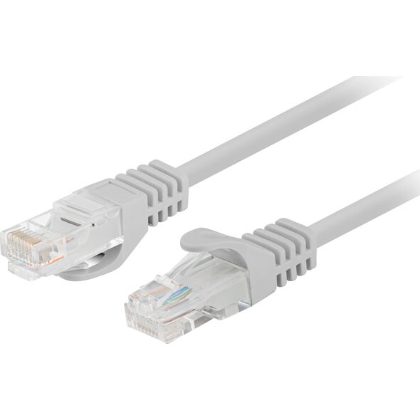 Lanberg Patchcord kat.6 UTP 7.5 m szary fluke