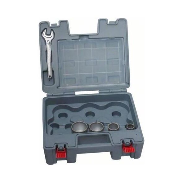 Wiertło Bosch WIERTLA ZESTAW DIAMENTOWE FI 25,00-51,00MM 4PC CERAMIKA DRY SPEED - 2608587137 3190182 3165140577892