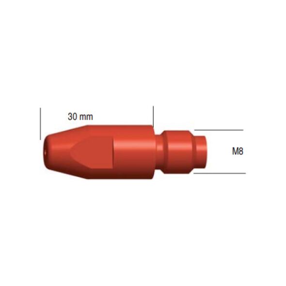 Lincoln Electric Końcówka prądowa M8 x 1,6mm ECU (KP10445-16) 3191359 8712067028317