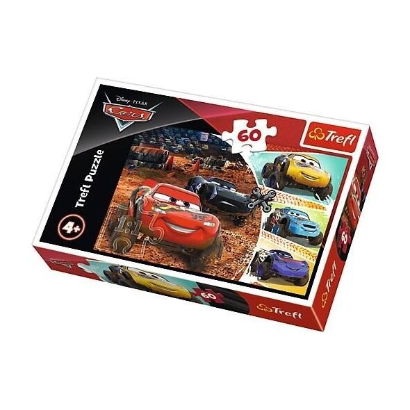 Trefl Puzzle 60 Zygzak McQueen z przyjaciółmi