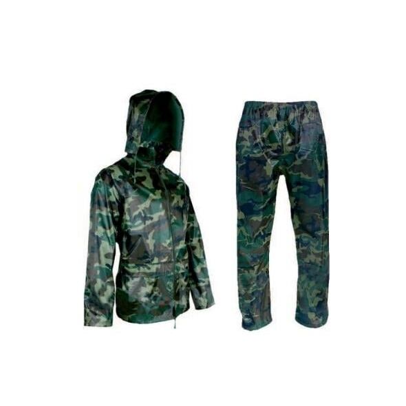 Komplet przeciwdeszczowy kurtka + spodnie Military XXL (KPL3065) 3192164 5904512098904