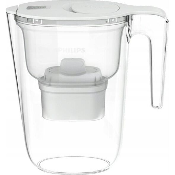 Dzbanek filtrujący Philips Dzbanek MicroXclean Softening+ 2,6l AWP2943WHT3/58 + 3 filtry