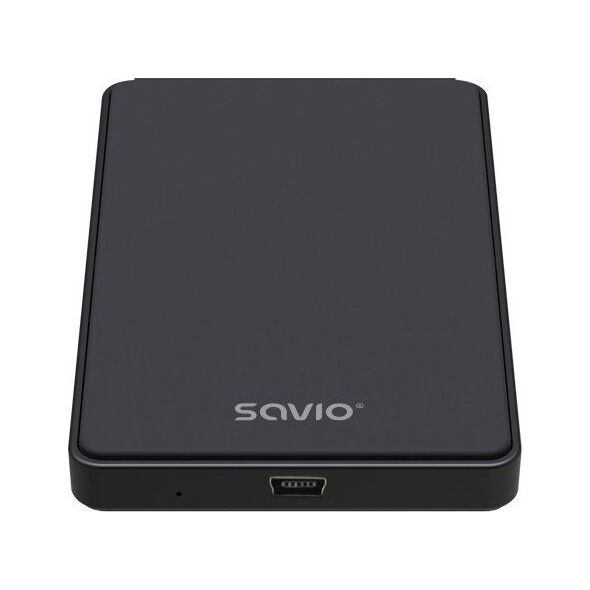Kieszeń Savio Obudowa na dysk zewnętrzny HDD / SSD 2.5' USB 2.0 AK-73