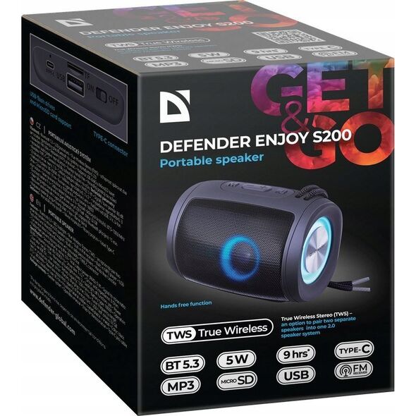 Głośnik Defender Głośnik Bluetooth BEATBOX 16W