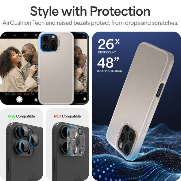 Case IPHONE 16 PRO MAX Spigen Cyrill Kajuk MagSafe Cream 8809971232777