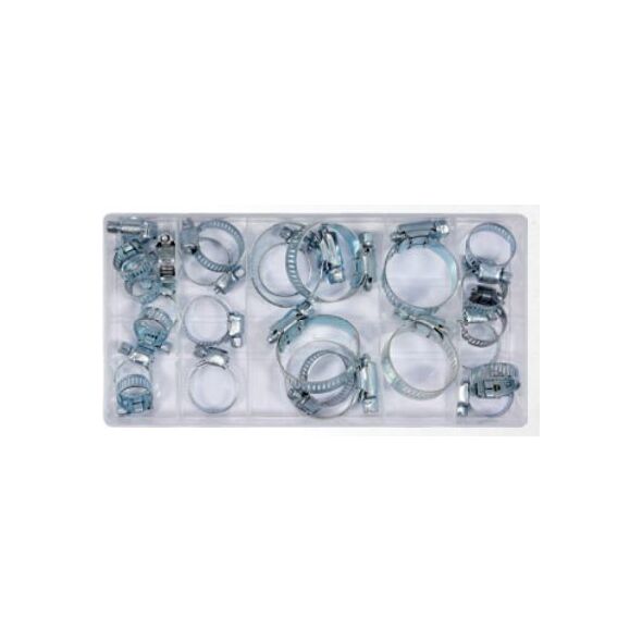 Yato Zestaw obejm ślimakowych 16-40mm 26szt. (YT-06782) 3297702 5906083000133