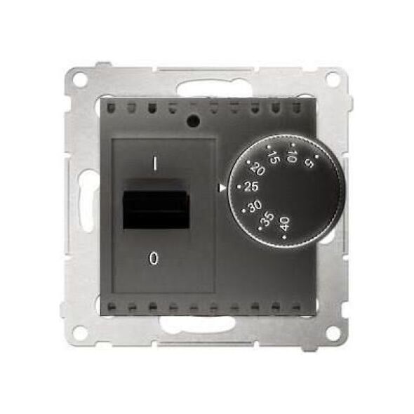 Kontakt-Simon Simon 54 Regulator temperatury 5-40°C IP20 antracyt (DRT10W.01/48) 3315341 5902787826697