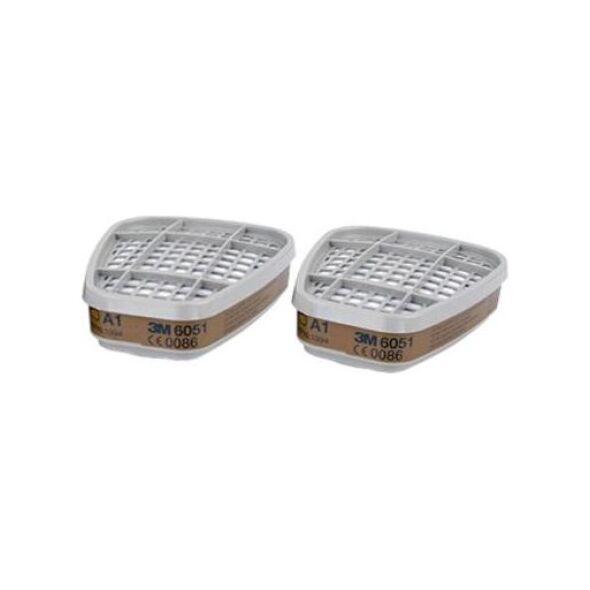 3M Pochłaniacz do masek 6000 A1 6051 2 sztuki (GT500084063) 3318354 1000000520903