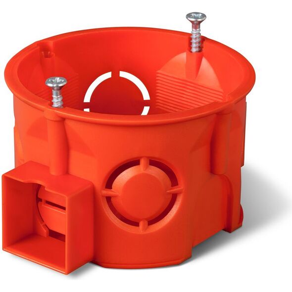 Elektro-Plast Puszka podtynkowa 60mm łączeniowa płytka z wkrętami czerwona PK-60 PRO (0284-01) 3318763 5901752632127