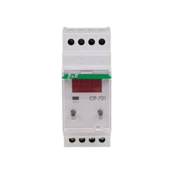 F&F Przekaźnik kontroli napięcia 1-fazowy programowalny 1Z 16A 150-450V AC (CP-721) 3319595 5908312594932