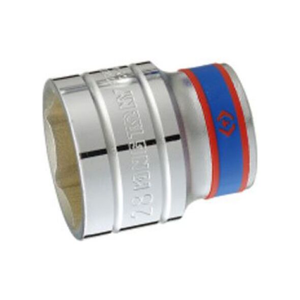King Tony Nasadka 6-kątna 1/2" 41mm (433541MR) 3323645 4712755332379