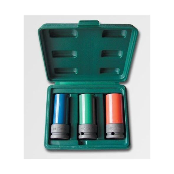 Honiton Zestaw nasadek udarowych do felg 1/2" 17-21mm 3szt. (H1803) 3326996 4710636293467