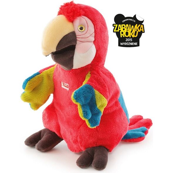 Trudi Pacynka na rękę, Papuga, 25 cm (29930)