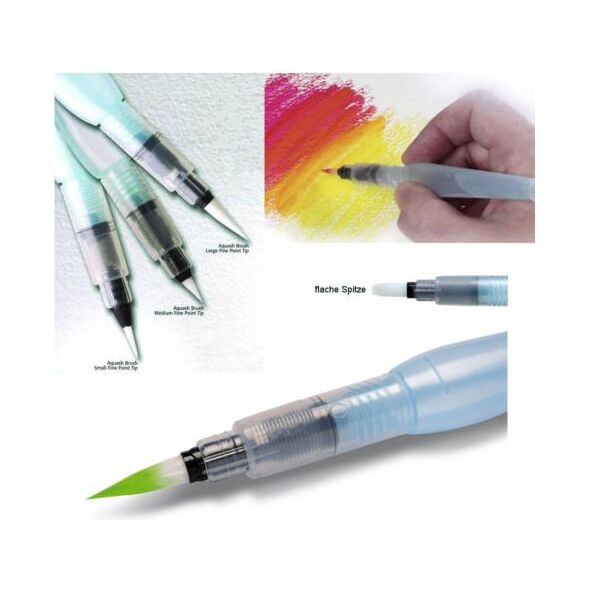 PÄ™dzelek wodny Aquash Brush z grubÄ… koĹ„cĂłwkÄ… FRH-B 1249491 4016284332030