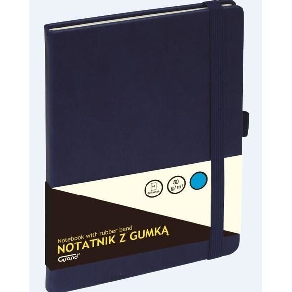 Grand Notatnik A6 kratka z gumką (262771) 1687392 5903364254490