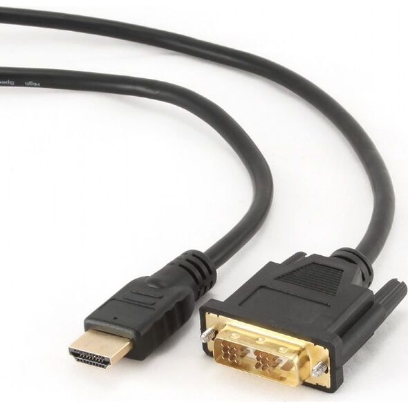 Kabel Gembird HDMI - DVI-D 4.5m czarny (CCHDMIDVI15)