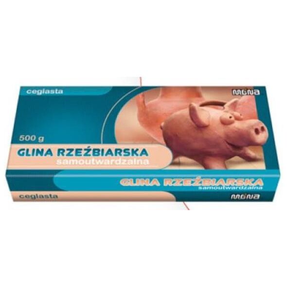 Mona Glina rzeźbiarska samoutwardzalna ceglana 500g 919207 5907591300241