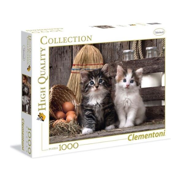Clementoni Lovely Kittens, 1000 elementów (39340) 869790 8005125393404