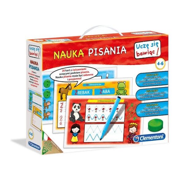 Clementoni Nauka Pisania 875135 8005125605903