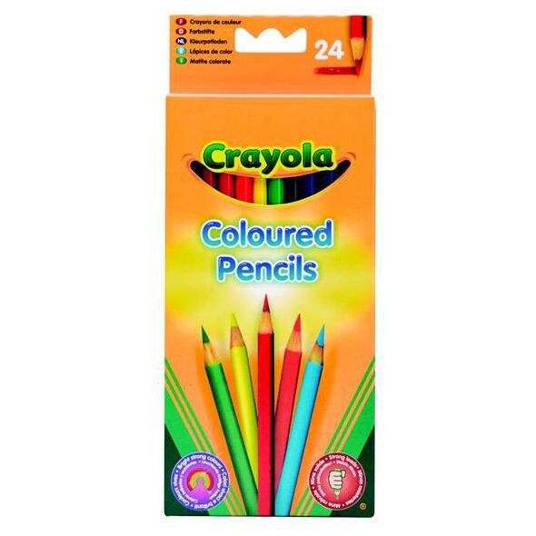 Crayola CRAYOLA Kredki ołówkowe 24 szt. - 3624 801776 5010065036246