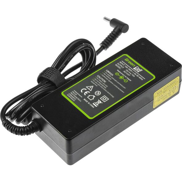 Zasilacz do laptopa Green Cell 90 W, 3 mm, 4.7 A, 19 V (AD105P)