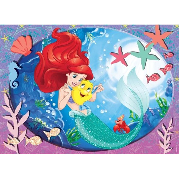 Lisciani Puzzle dwustronne maxi 60 Mała Syrenka