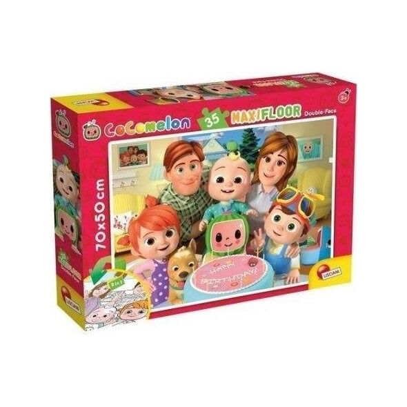 Lisciani LISCIANI COCOMELON DWUSTRONNE PUZZLE PODŁOGOWE 35 EL. NAJLEPSI PRZYJACIELE