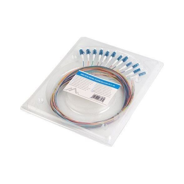 Lanberg Pigtail SM LC/UPC Semi Tight 9/125 G657A1 12X2M multikolor