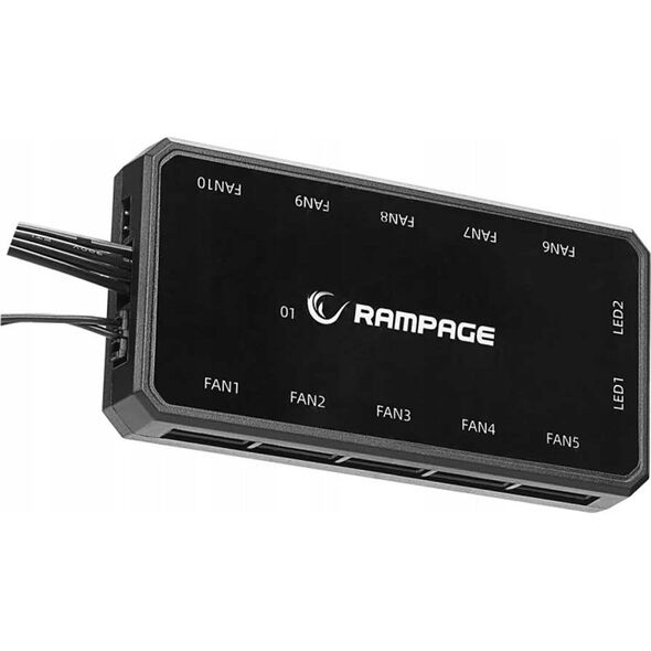 Chłodzenie CPU Rampage Rampage Coolwind F3 Chłodzenie procesora CPU 3 wentylatory 120mm ARGB + kontroler