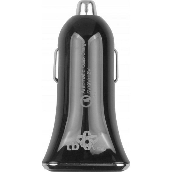 Ładowarka TB Ładowarka samochodowa uniwersalna USB A+C QC